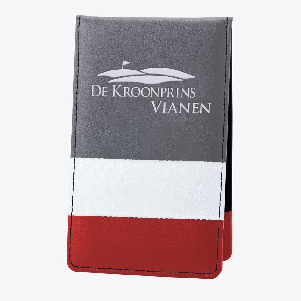 Custom Leather HD Printed Yardage Book Holder Asbri Golf